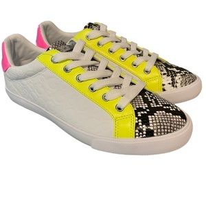 GUESS Logo Women’s Neon Sneakers